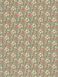 Morris & Co. Golden Lily Minor Made to Measure Curtains or Roman Blind, Artichoke/Vanilla - thumbnail 1