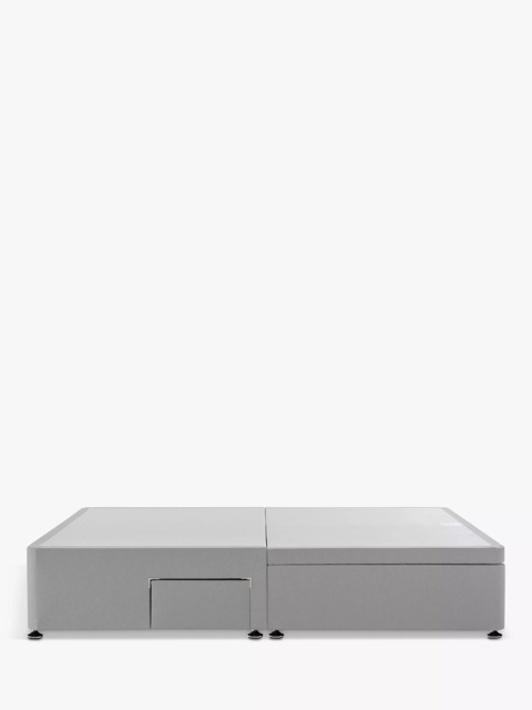 Silentnight 2 Drawer Continental Half Ottoman Divan Storage Bed, Double - image 1