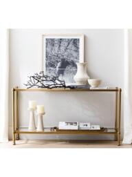 Pottery Barn Everson Console Table, Brass - thumbnail 2