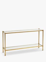 Pottery Barn Everson Console Table, Brass - thumbnail 1
