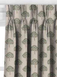 John Lewis Orchard Trees Made to Measure Curtains or Roman Blind, Orange/Natural - thumbnail 6