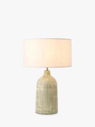 John Lewis Kairo Glazed Ceramic Table Lamp - thumbnail 1