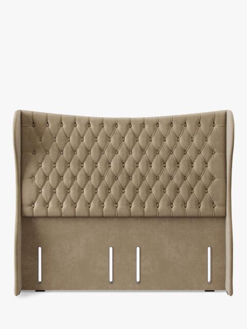 Hypnos Elizabeth Extra Wide Upholstered Headboard, Super King Size - image 1