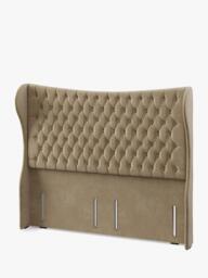 Hypnos Elizabeth Extra Wide Upholstered Headboard, Super King Size - thumbnail 2