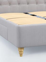 John Lewis Rue 2 Drawer Upholstered Bed Frame, Double - thumbnail 5