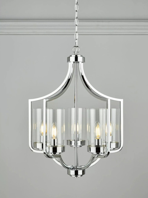 Laura Ashley Joseph Chandelier Ceiling Light, 5 Arm - image 1