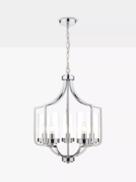 Laura Ashley Joseph Chandelier Ceiling Light, 5 Arm - thumbnail 3