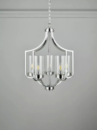 Laura Ashley Joseph Chandelier Ceiling Light, 5 Arm - thumbnail 2