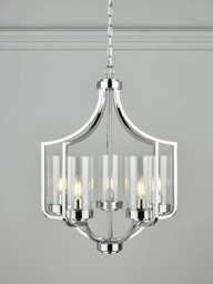 Laura Ashley Joseph Chandelier Ceiling Light, 5 Arm - thumbnail 1