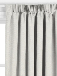 John Lewis Izel Embroidery Made to Measure Curtains or Roman Blind, Natural - thumbnail 2