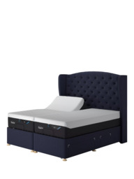 TEMPUR® Suffolk Adjustable Disc Continental 4 Drawer Divan Base, Super King Size - thumbnail 1
