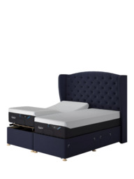 TEMPUR® Suffolk Adjustable Disc Continental 4 Drawer Divan Base, Super King Size - thumbnail 5