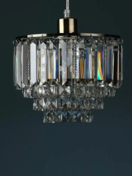 Laura Ashley Vienna Crystal Glass Easy-to-Fit Ceiling Shade - thumbnail 3