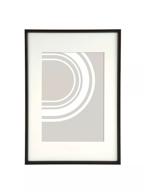 John Lewis Aluminium Photo Frame, A3 with A4 Mount - image 1