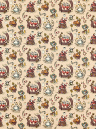 Disney Home x Sanderson Alice Made to Measure Curtains or Roman Blind, Caramel - thumbnail 1