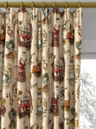 Disney Home x Sanderson Alice Made to Measure Curtains or Roman Blind, Caramel - thumbnail 2