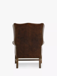 Halo Wing Leather Armchair, London Leather Cognac - thumbnail 5