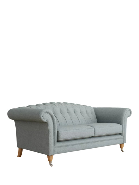 Laura Ashley Gloucester Large 3 Seater Sofa, Oak Leg - image 1