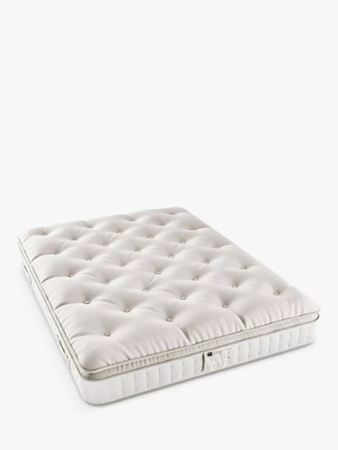 John Lewis British Natural Collection Herdwick Pillowtop 4250, Double, Firmer Tension Pocket Spring Mattress - image 1