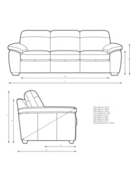 John Lewis Camden Grand 4 Seater Leather Sofa, Light Leg - thumbnail 2