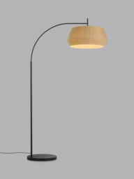 Nordlux Dicte Floor Lamp, Black/Beige - thumbnail 3