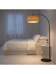 Nordlux Dicte Floor Lamp, Black/Beige - thumbnail 5