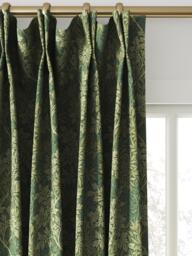William Morris At Home Foliage Made to Measure Curtains or Roman Blind, Apple - thumbnail 4