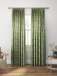 William Morris At Home Foliage Made to Measure Curtains or Roman Blind, Apple - thumbnail 5
