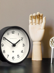 Newgate Clocks Silent Sweep Analogue Mantel Clock, 16cm - thumbnail 3