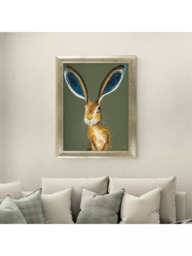 John Lewis Quinn Russell 'Marley' Framed Print, 92 x 72cm, Green/Gold - thumbnail 2
