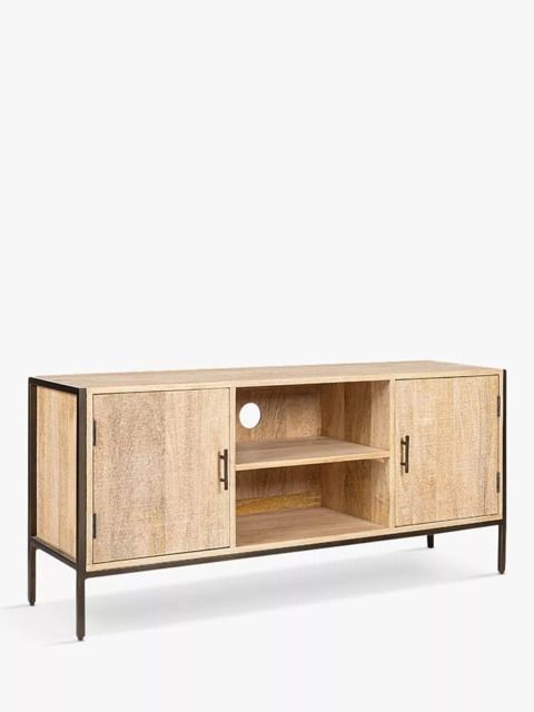 nkuku Dasai Mango Wood Media Unit - image 1