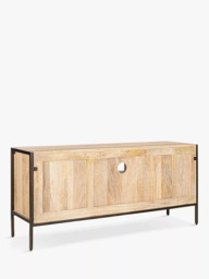 nkuku Dasai Mango Wood Media Unit - thumbnail 4
