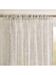 William Morris At Home Sunflower Slot Top Voile Panel, Natural