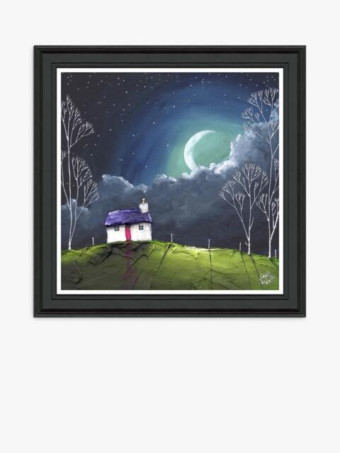 John Lewis Geoff Beckett 'Crescent Nights' Framed Print, 67 x 67cm, Multi Multi - image 1