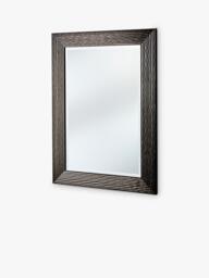 Yearn Fluted Rectangular Frame Wall Mirror, Bronze - thumbnail 4