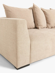 John Lewis Tokyo Grand 5+ Seater LHF Corner Unit, Easy Clean Chunky Chenille - thumbnail 5