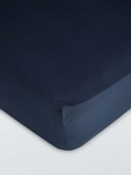 John Lewis Comfy & Relaxed Washed Cotton Fitted Sheet