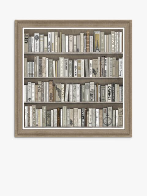 John Lewis Charlotte Oakley  'Book Collector' Framed Print, 79 x 79cm, Multi - image 1