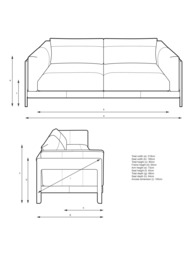 John Lewis Nest Grand 4 Seater Leather Sofa, Light Leg - thumbnail 2