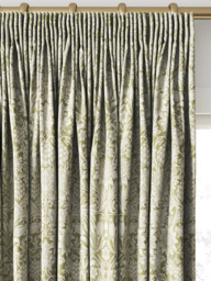 William Morris At Home Sunflower Made to Measure Curtains or Roman Blind, Artichoke - thumbnail 2