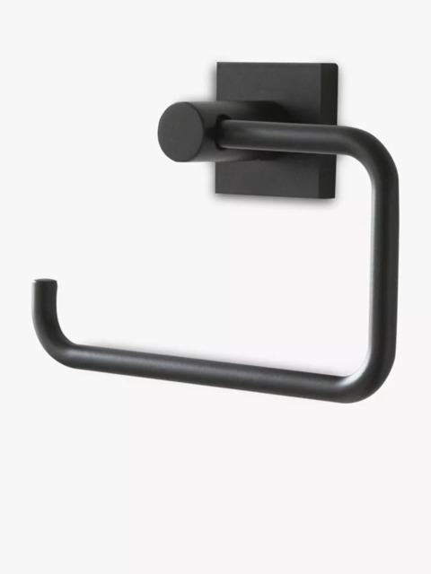 Miller Atlanta Toilet Roll Holder, Matte Black - image 1