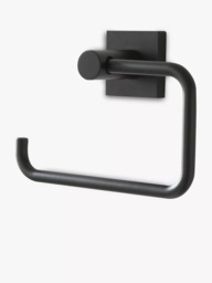 Miller Atlanta Toilet Roll Holder, Matte Black - thumbnail 1