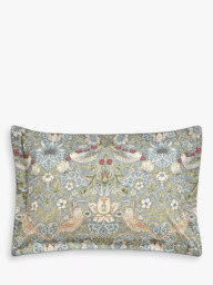 Morris & Co. Strawberry Thief 300 Thread Count Cotton Duvet Cover Set - thumbnail 2