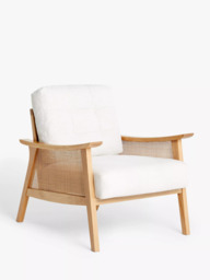 John Lewis Gondola Club Chair, Light Leg, Natural - thumbnail 1
