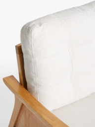 John Lewis Gondola Club Chair, Light Leg, Natural - thumbnail 5