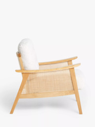 John Lewis Gondola Club Chair, Light Leg, Natural - thumbnail 3