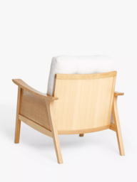 John Lewis Gondola Club Chair, Light Leg, Natural - thumbnail 4