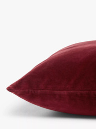 John Lewis Cotton Velvet Cushion - thumbnail 4