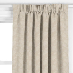 John Lewis Cow Parsley Embroidery Made to Measure Curtains or Roman Blind, Natural - thumbnail 2
