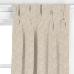 John Lewis Cow Parsley Embroidery Made to Measure Curtains or Roman Blind, Natural - thumbnail 6